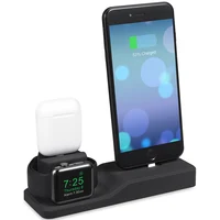

Fancytech 3 in 1 Charging Dock Charger Holder Mount Stand Dock Station for Phone Watch and Earbuds