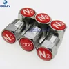 Car brass copper Tyre Tire Wheel Valve Stems Air Dust Cover Cap Customized your logo