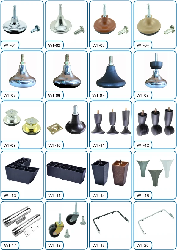 Sofa Guest Bed Divan Caster Wheels With Socket For Sofa Furniture