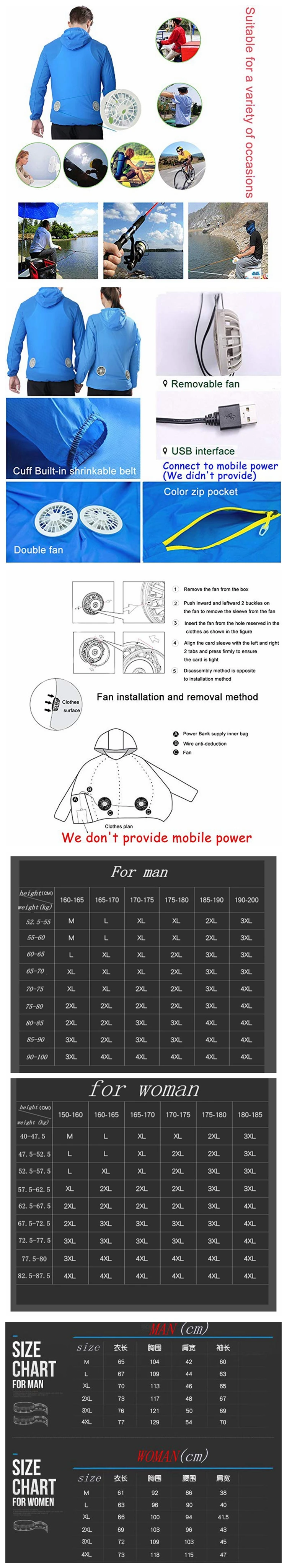 air conditioned work shirt