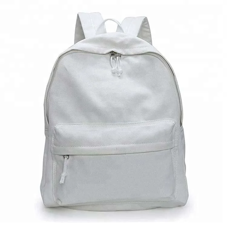 plain canvas backpack