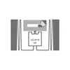 Bluecom Custom Printing 860~960MHz UHF Wet Inlay EM4423
