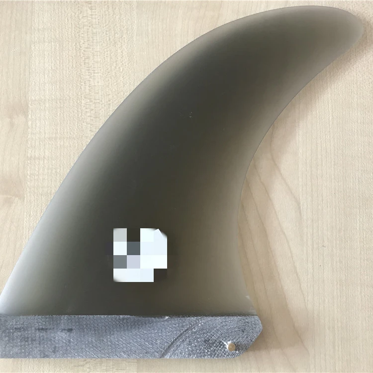 

Longboard Fin Fiberglass SUP Fin, Smoke grey