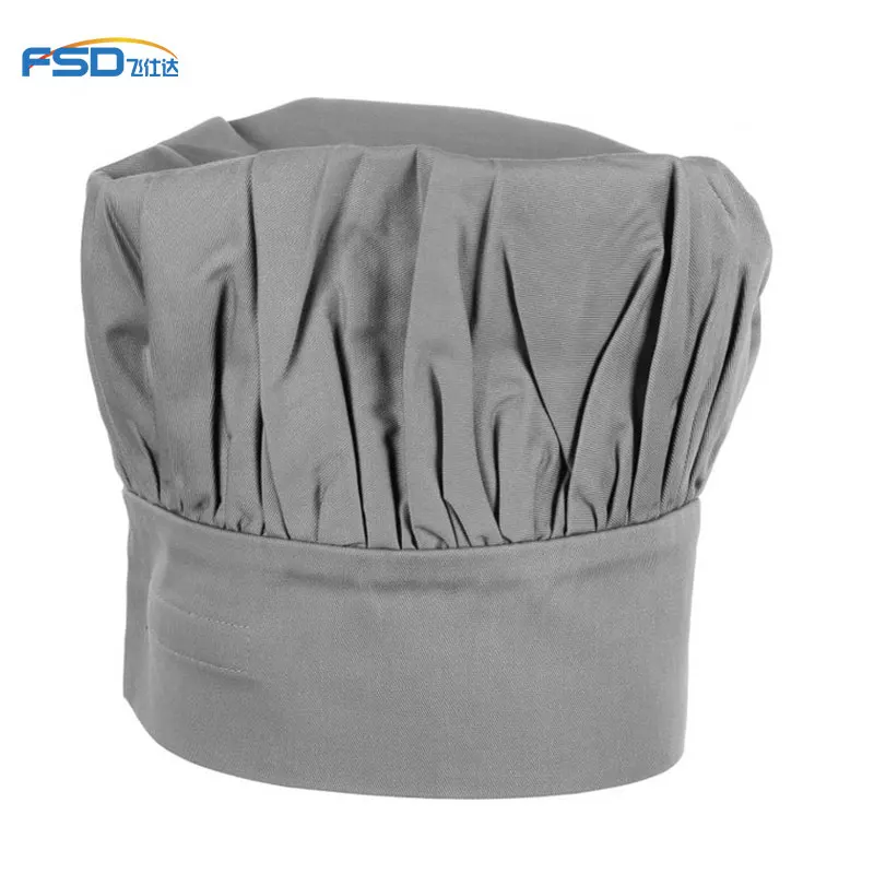 
Factory custom logo pure cotton chef Hat 