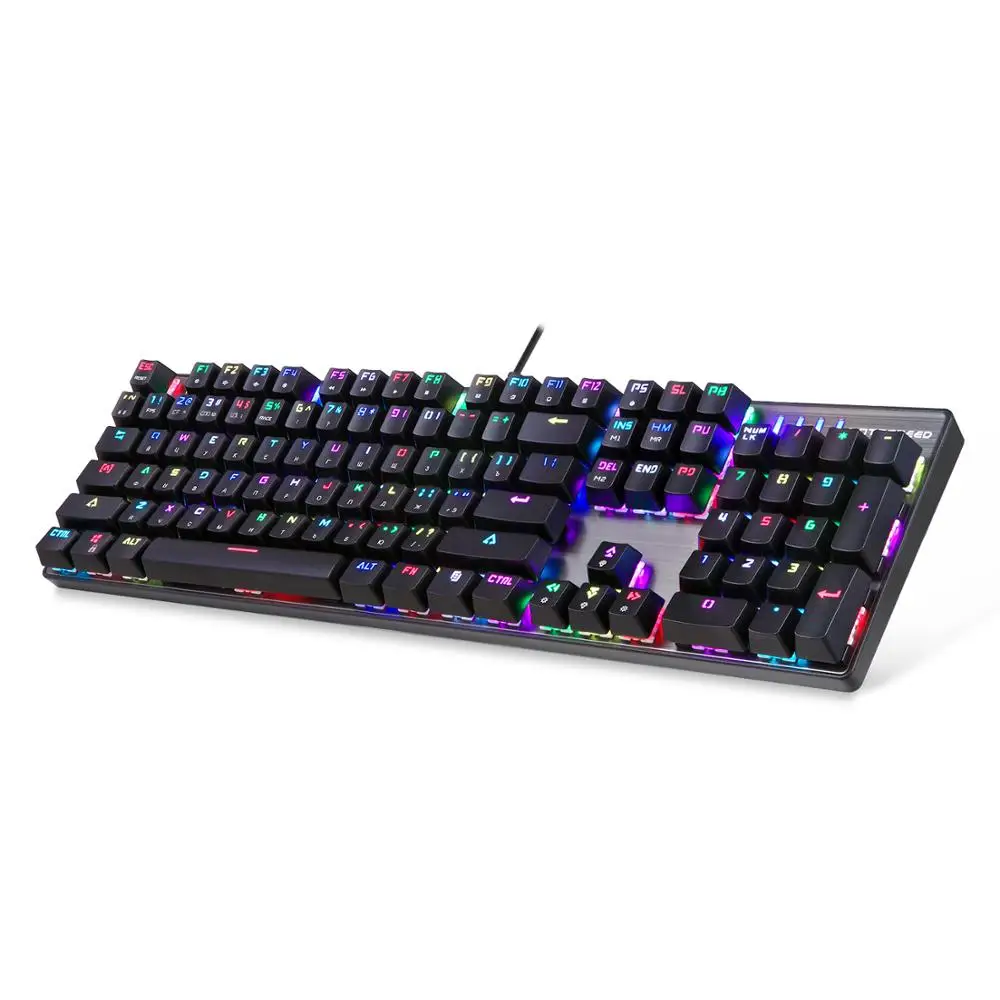 Latest and Best  CK104 rgb multi-color keycaps mechanical keyboard,gaming mechanical keyboard In hot sales