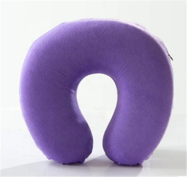 

New Arrival Cheap Memory Foam Neck Pillow, Red