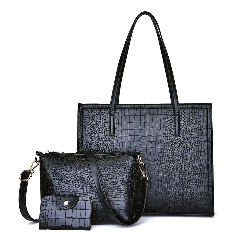 

2018 Bag Stone Bag Woman Handbag 3 in 1 Set Bag