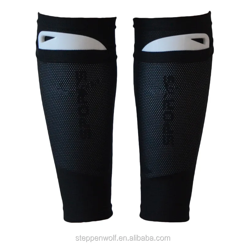 
Wholesale shin guard socks value colors football soccer shin guard sleeves with pocket 