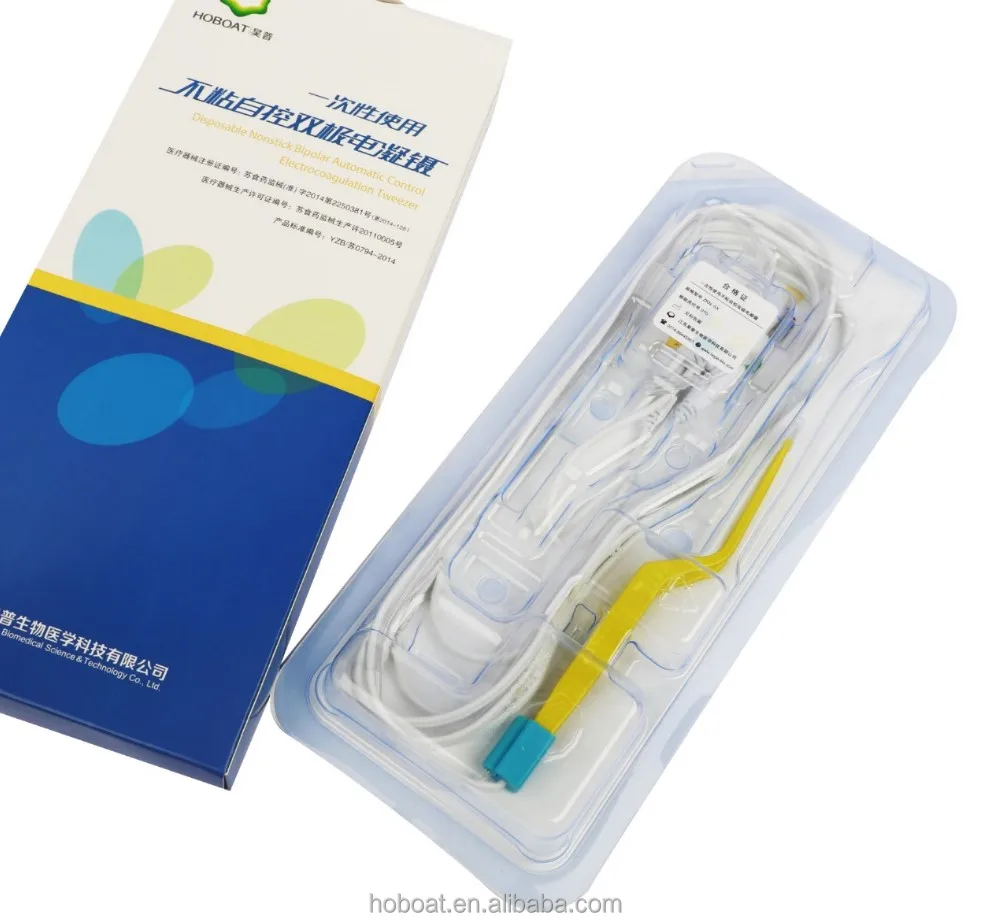 
Double Side Irrigation Irrigating Disposable Bipolar forceps 