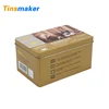 Custom printed rectangular wholesale custom tin box packaging