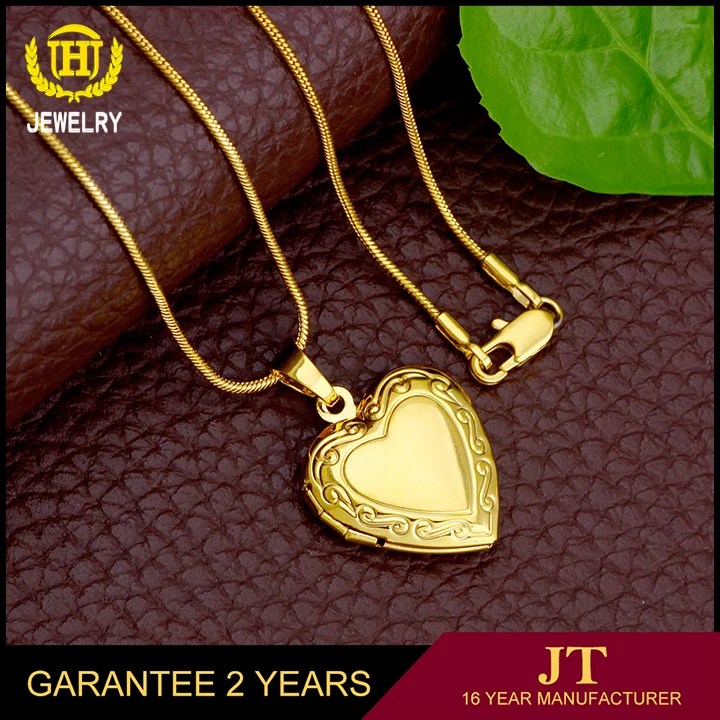 Custom Jewelry Saudi Gold Jewelry Love Pendant - Buy Gold Pendant,Saudi ...