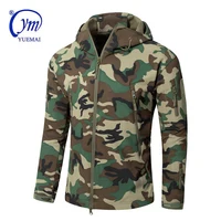 

Military Tactical Waterproof Jacket Army Uniform Hunting WOODLAND PARKA