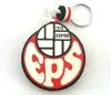 Clients' custom logo key chains free samples floating key chains