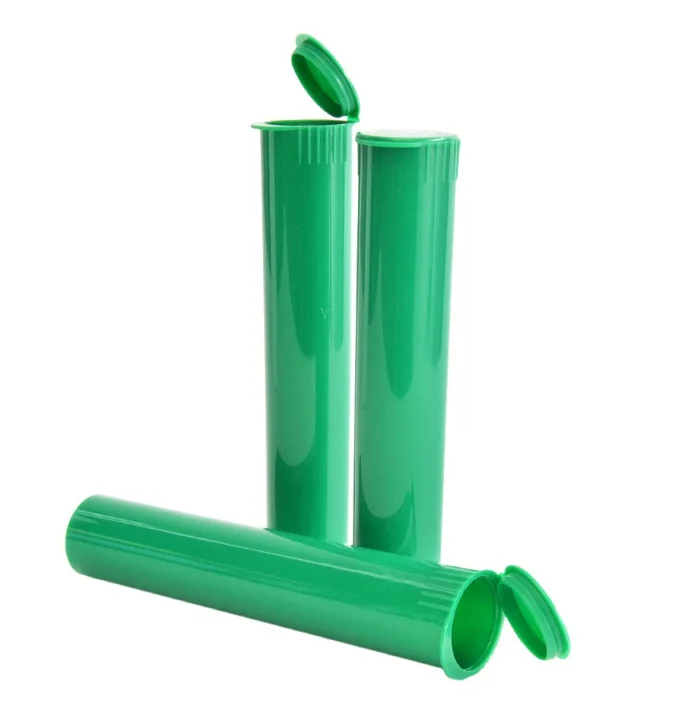 Joint Tubes Pre Roll Containers 98mm And 120mm Clear Plastic Joint Tube