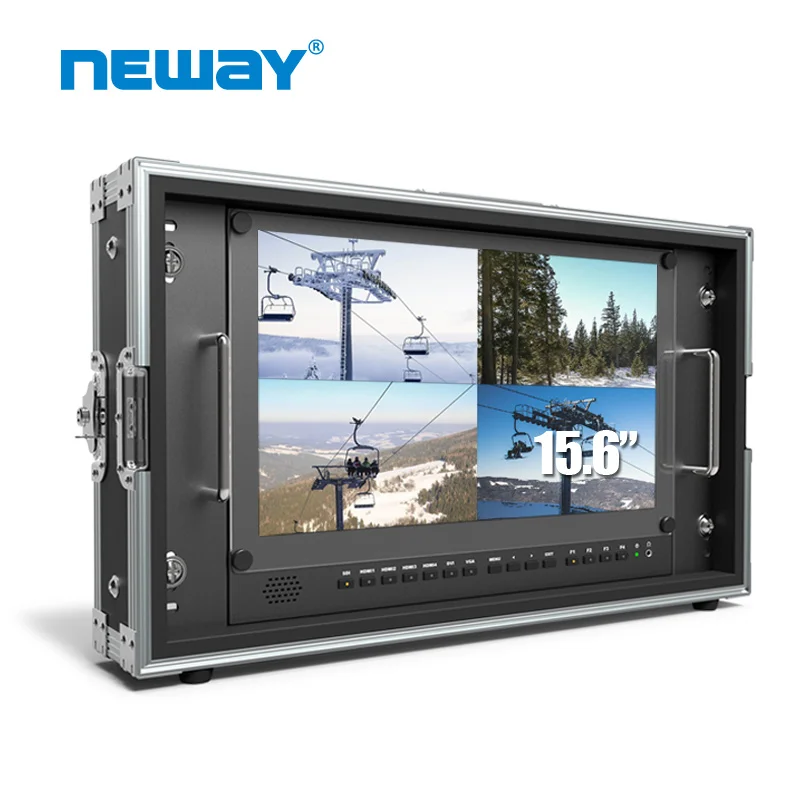 

15.6" Carry on Rack-able 4K Broadcast Director SDI Monitor with HDR 3D-LUT Color space