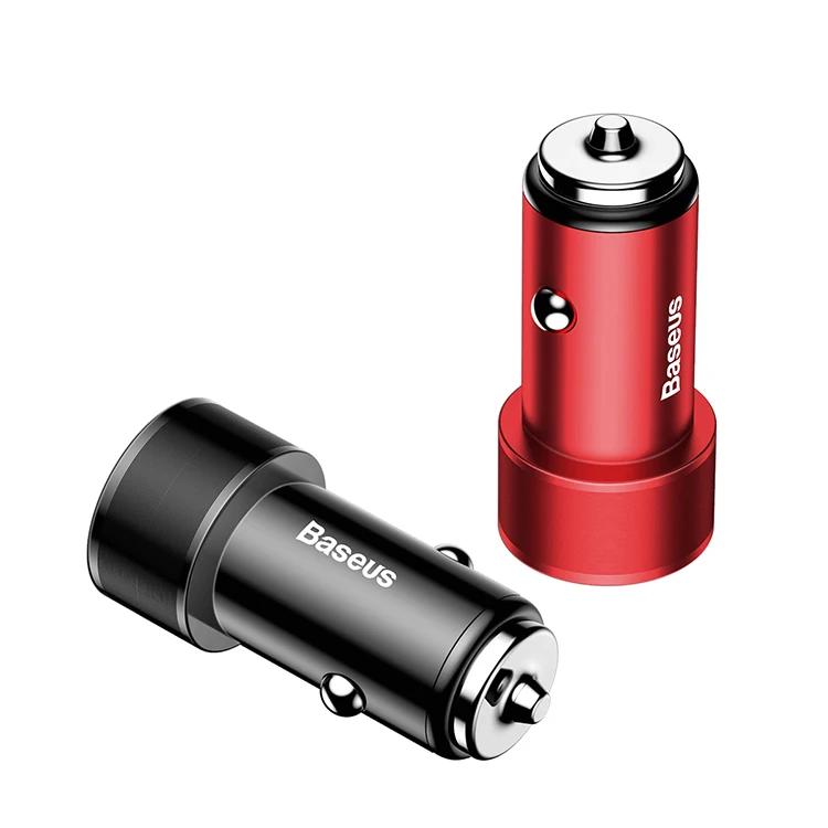 

Baseus 2 Port USB Car Charger Quick 3.0 Mobile Phone Charger for Samsung Xiaomi Tablet Charger