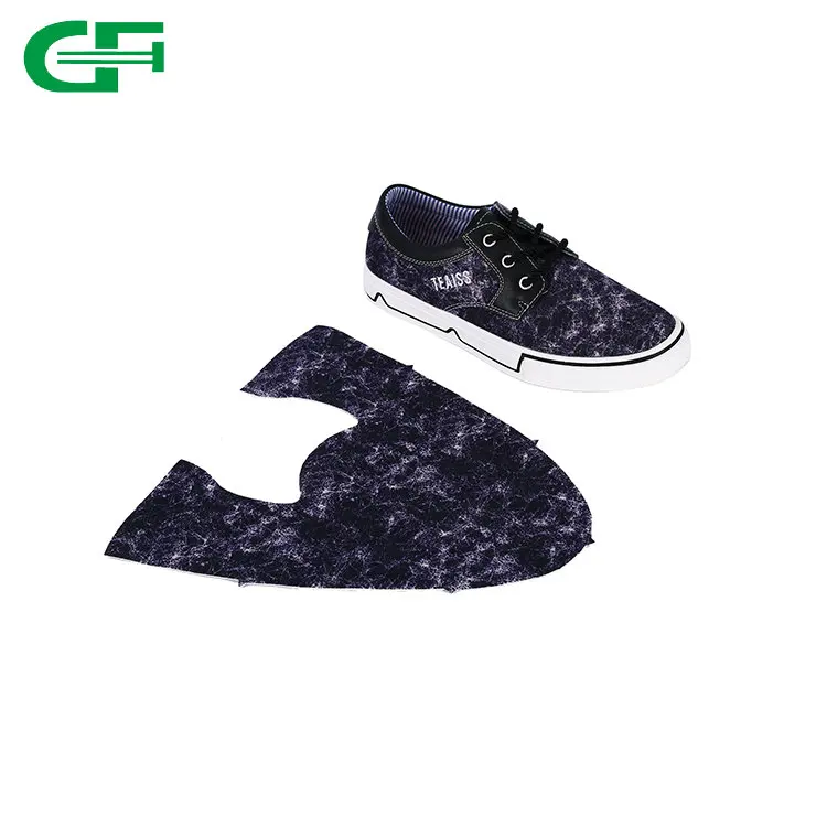 Cheap Purple Non Woven  Fabric for Ladies Shoes Material Upper