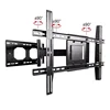 High quality TV sliding wall bracket for 42 to 75 inches LCD LED TV rotating bracket