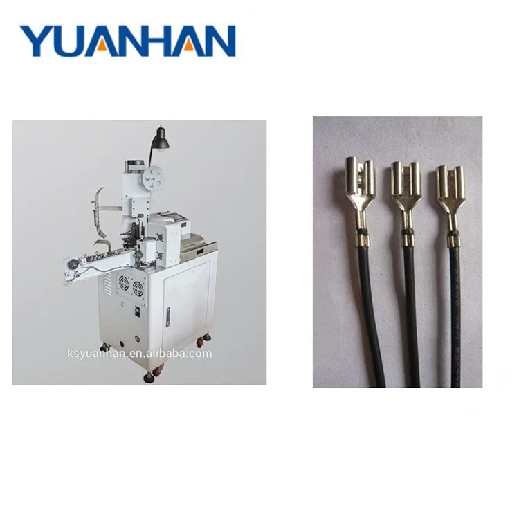 Fully Automatic Terminal Connector Assembly Machine Terminal Crimping ...