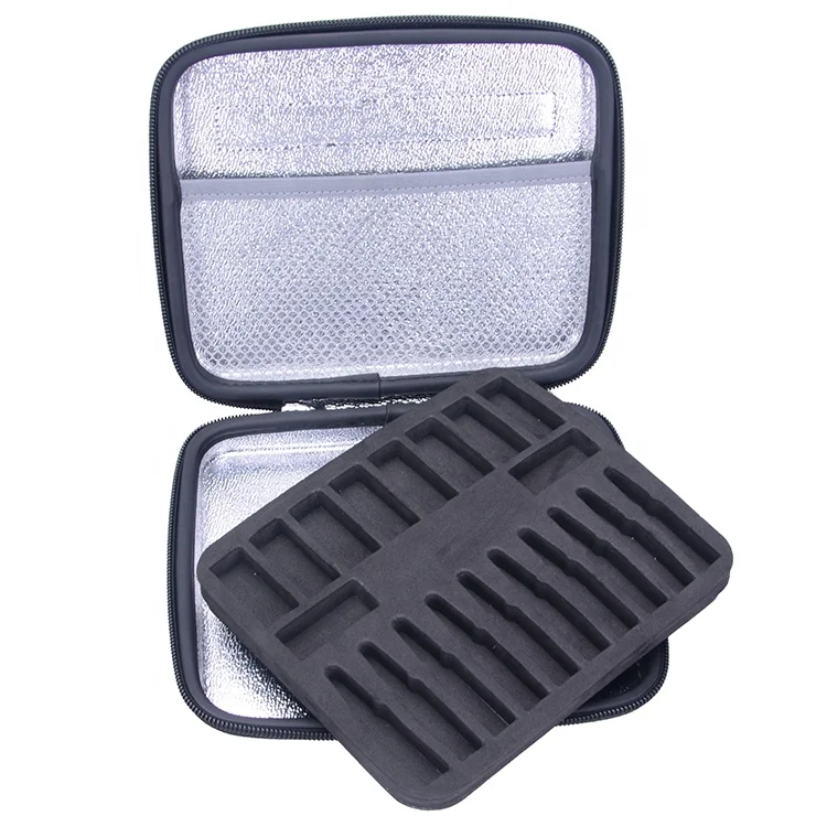 

Portable insulin pen test kits travel cooler case, All pantone color