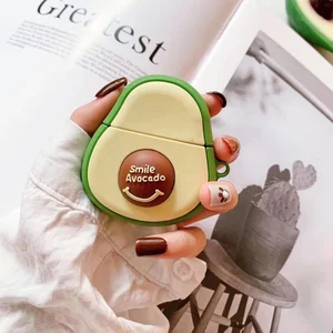 Avocado Smile Silicone Case AirPods