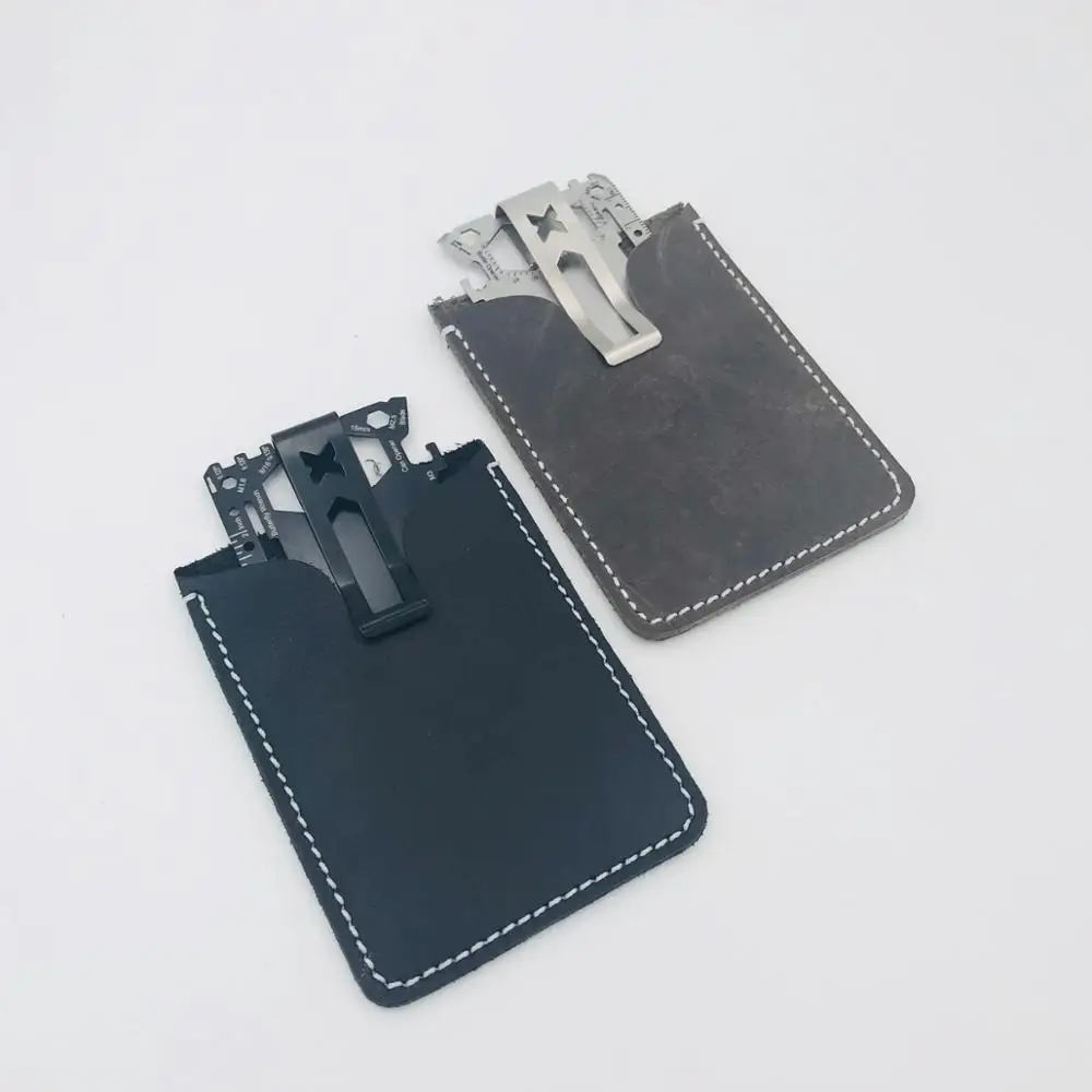 

Customize wallet credit pocket multitool multi tool card, Black&silver and customized