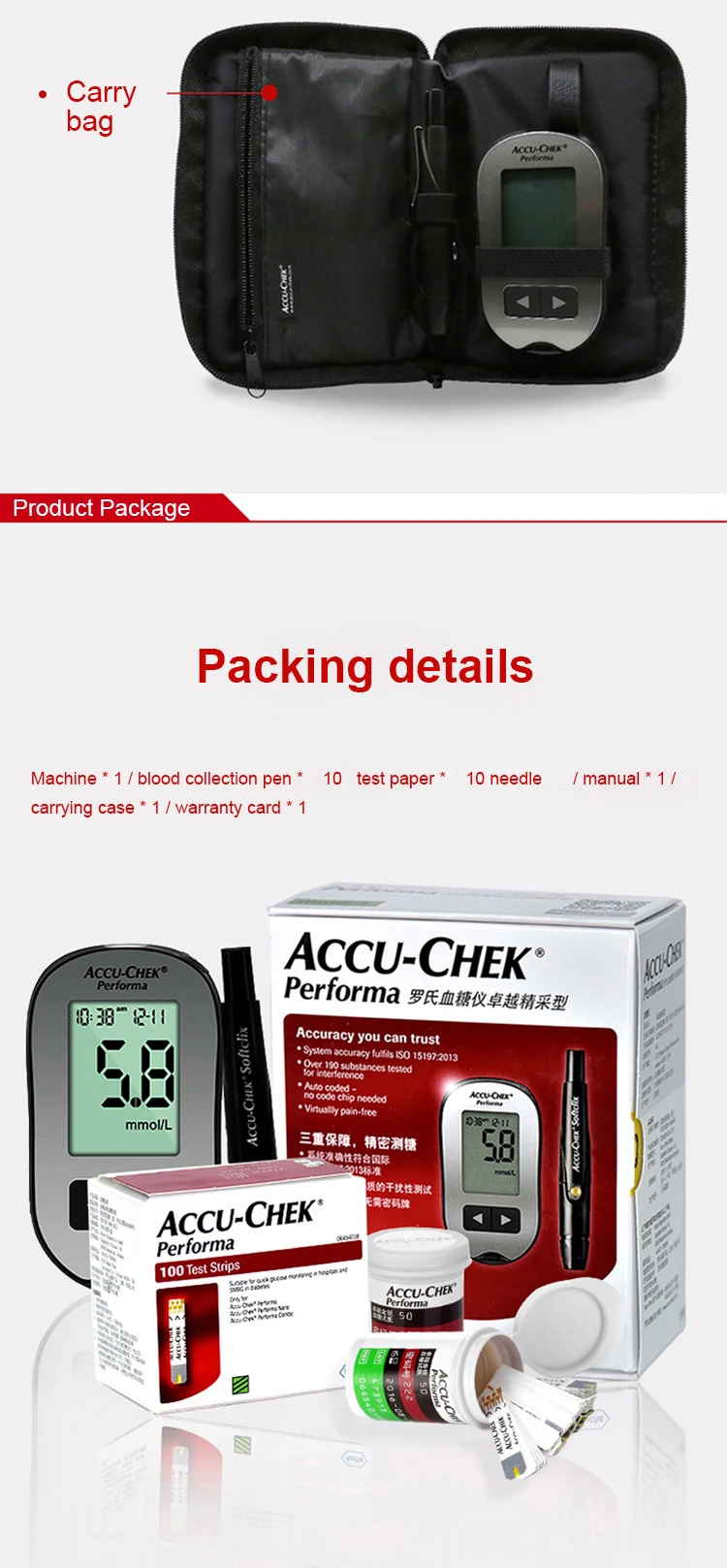New Arrival Portable Professional Digital Automatic Blood Glucose Meter