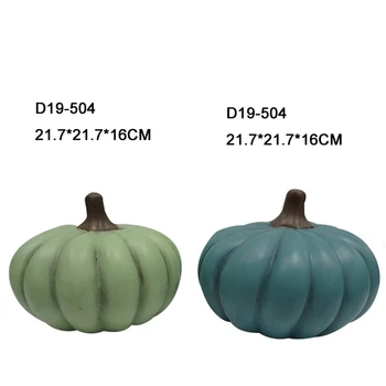 Halloween Decorative Artificial Baby Blue Pumpkins Wholesale