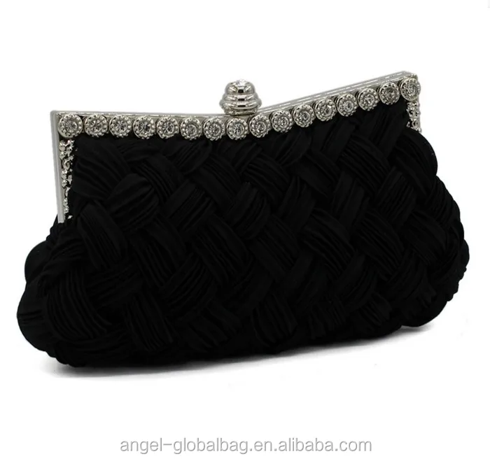 korean diamond bridal party hand bag chain evening clutch bag for ladies