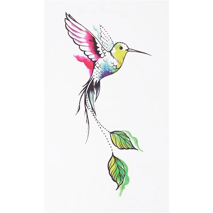 

Custom Lasting Printing Fashionable Body Temporary Waterless Tattoo Sticker