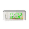 Creative digital mirror LED clock alarm clock digital clock