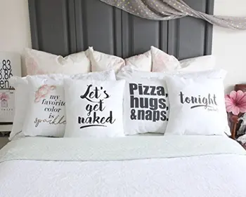 2017 Party Supply Bridal Shower Gift Not Tonight Pillow Case By