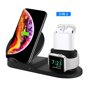 3 1 Wireless Charger Stand QI Phones & Apple Watch
