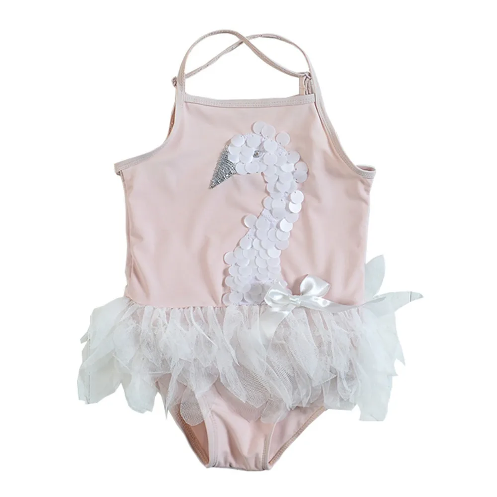 swan bathing suit