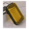 guangzhou custom PET mini cosmetic travel case with epoxy logo