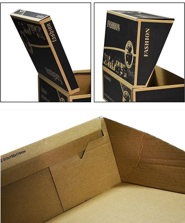高品质的豪华鞋纸箱包装或纸鞋包装盒/纸质鞋盒