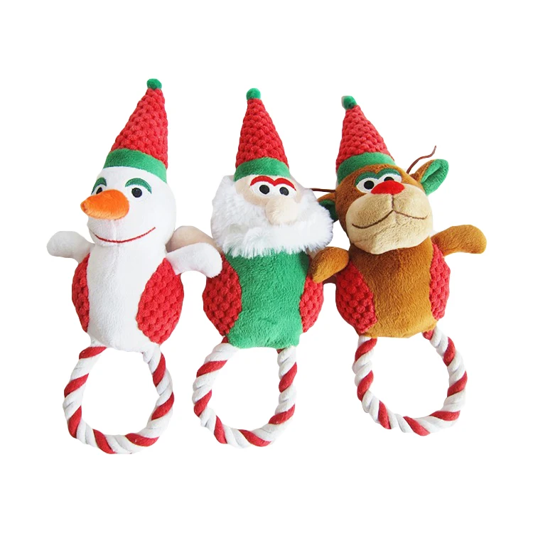

Hot Sale Cute Stuffed Christmas Toy Dog Halloween Toy For Dog