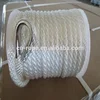 3 twisted polypropylene mooring rope used marine rope boat anchor rope
