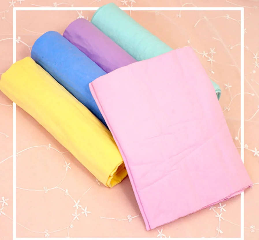 

PJ4332 Best Leather For Cars Shammy Wash Cloth Drying Absorbent Car Towels Pva Clean Chamois, Yellow,blue,green,pink,purple