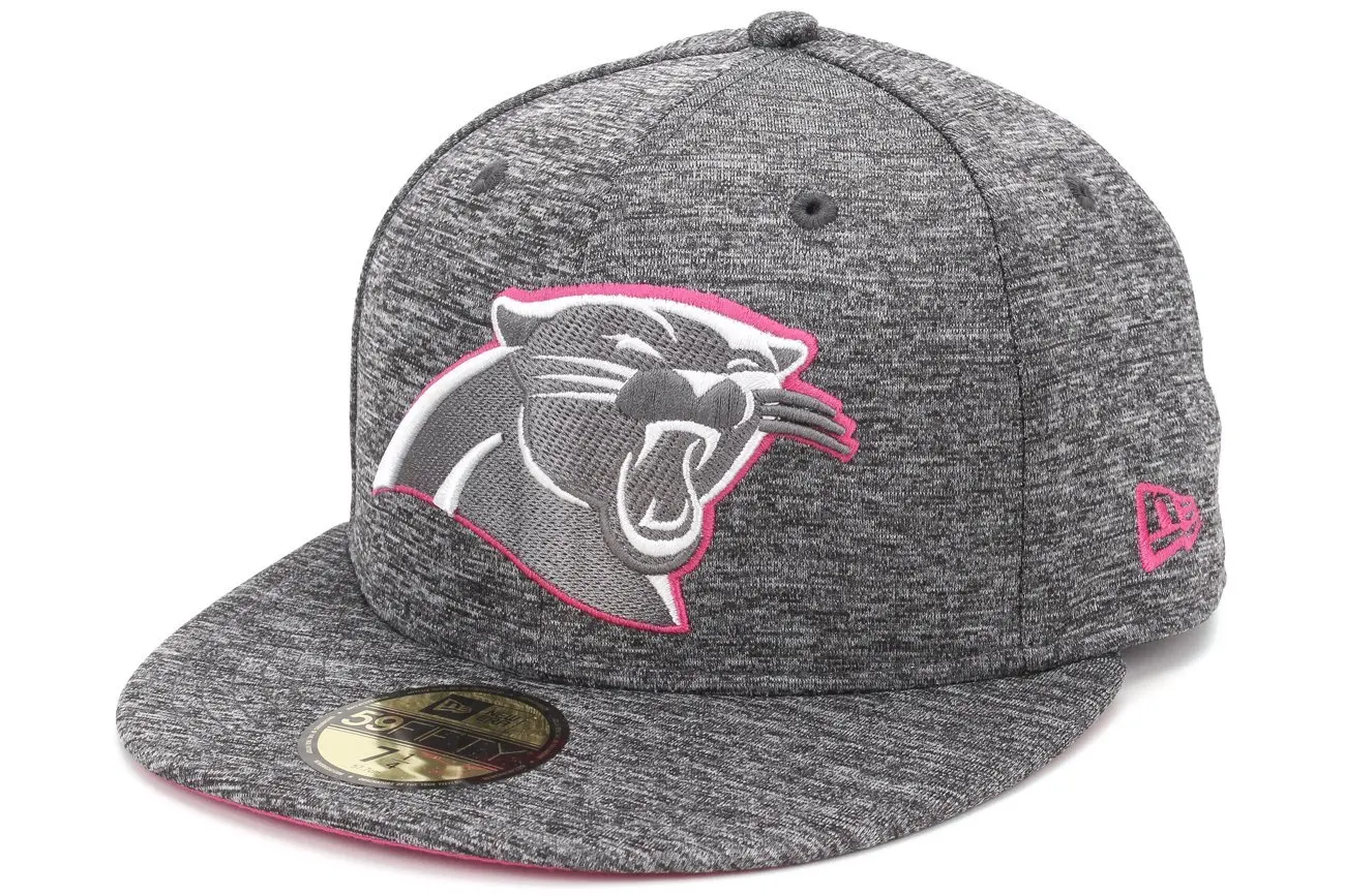 gold carolina panthers hat