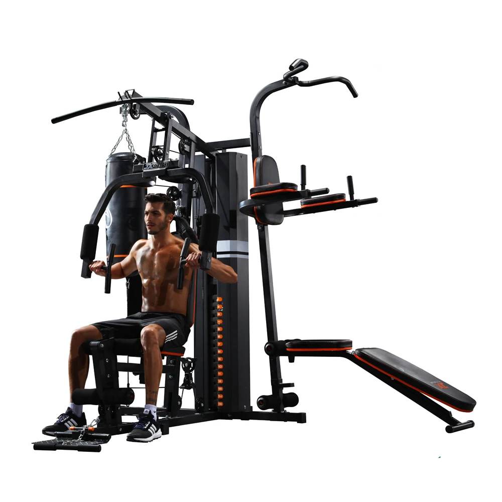 JX-DS930 Three Station Fitness Equipment multi function home gym ...