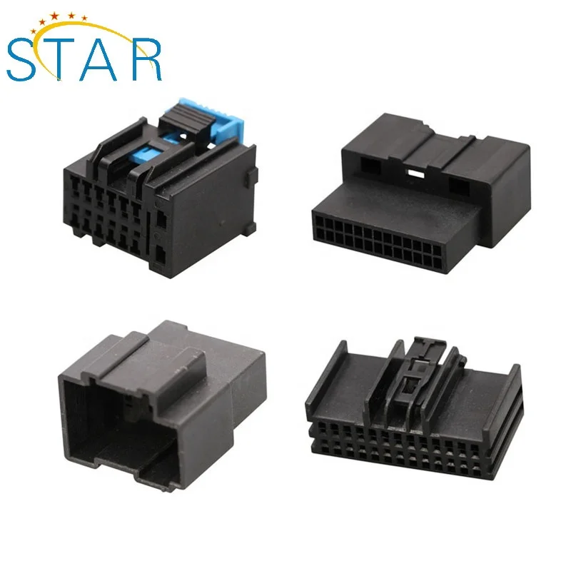 Factory 12 Pin 24 Pin 26 Pin Male Female Automotive Connector For Car