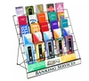 6-Tiered 29" Wire Display Rack for Tabletops, 2.5" Open Shelves, with Header