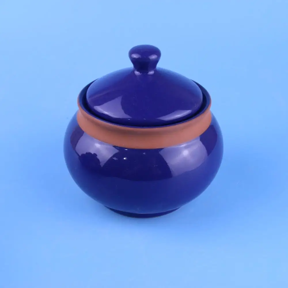 Gifts And Crafts Ceramic Storage Food Containers Wtih Lid Mason Jars