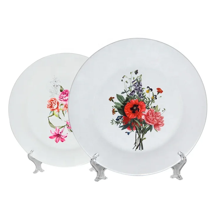 

8 inch Custom Printing Wholesale White Coated Sublimation Blank Ceramic Plate