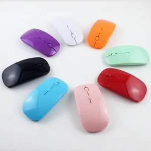 Wholesales Wireless Mouse 2.4G Receiver Optical Mouse Slim Mouse For PC Laptop Notebook PC Desktop Compute