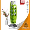 Multi-functional modern design decor cold rolled steel tree shaped bookshelf