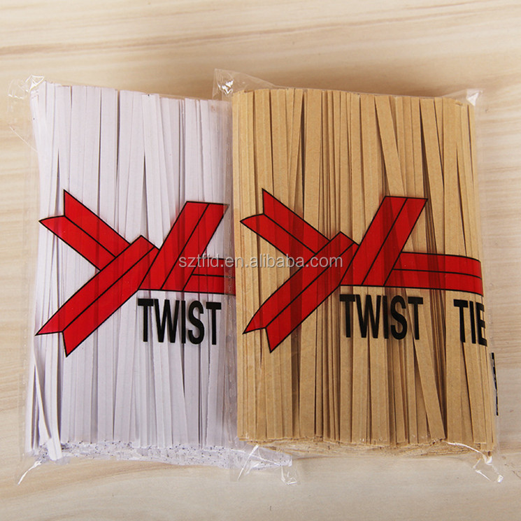 Kraft Paper Twist Tie/decorative Twist Tie/brown Paper Twist Ties Buy