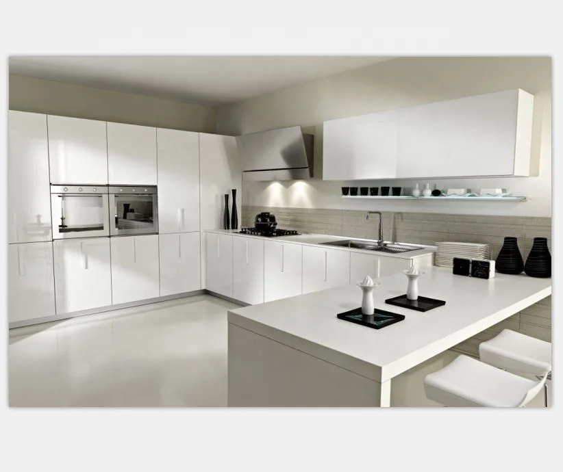 High Gloss Lacquer Kitchen Cabinet Doors Buy Round Corner