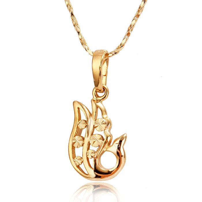 

30877 Xuping fashion jewelry nickel free special styles animal pendant gold filled jewelry